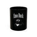 Emo Duck Accent Coffee Mug (11, 15oz)