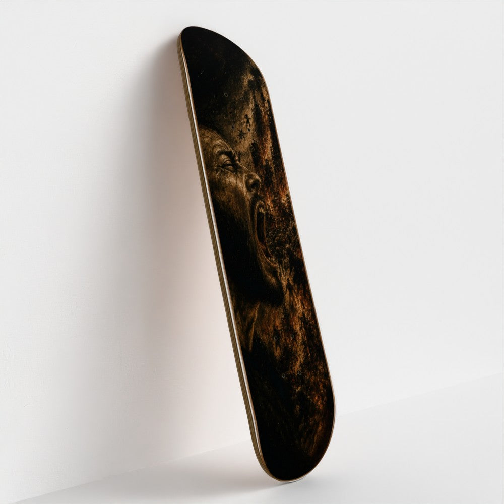 Custom Skateboard Deck - Just Breath