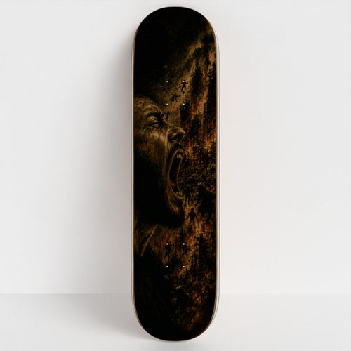 Custom Skateboard Deck - Just Breath