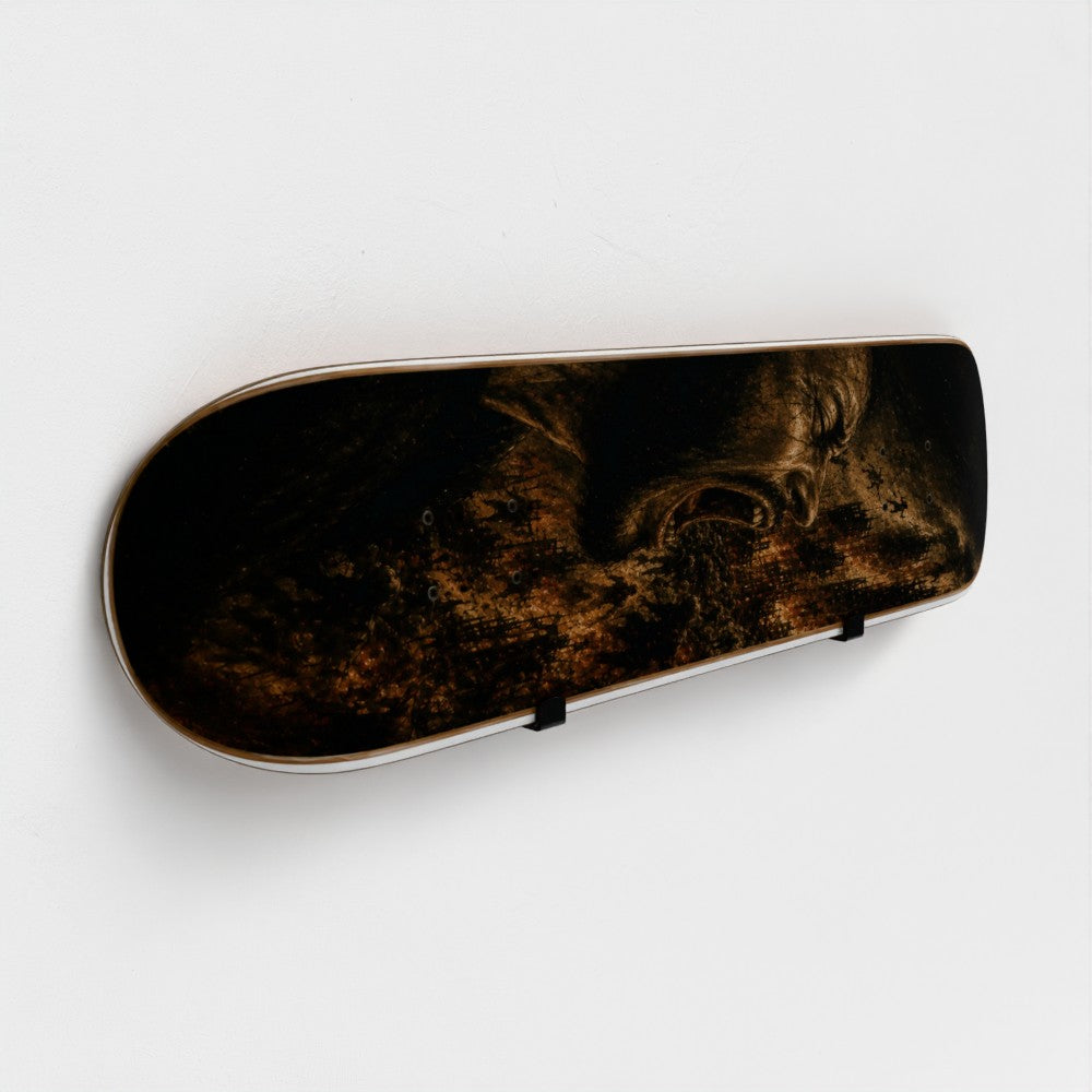 Custom Skateboard Deck - Just Breath