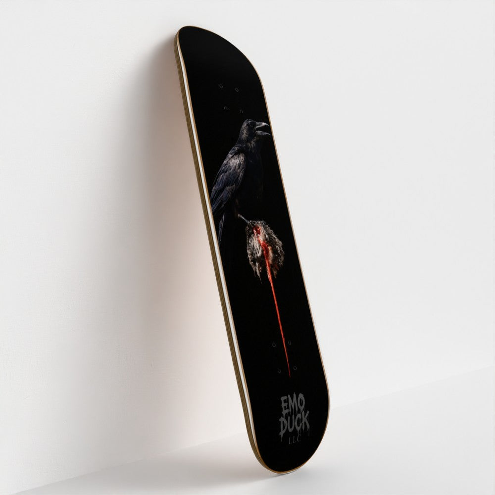 Custom Skateboard Deck - Crow