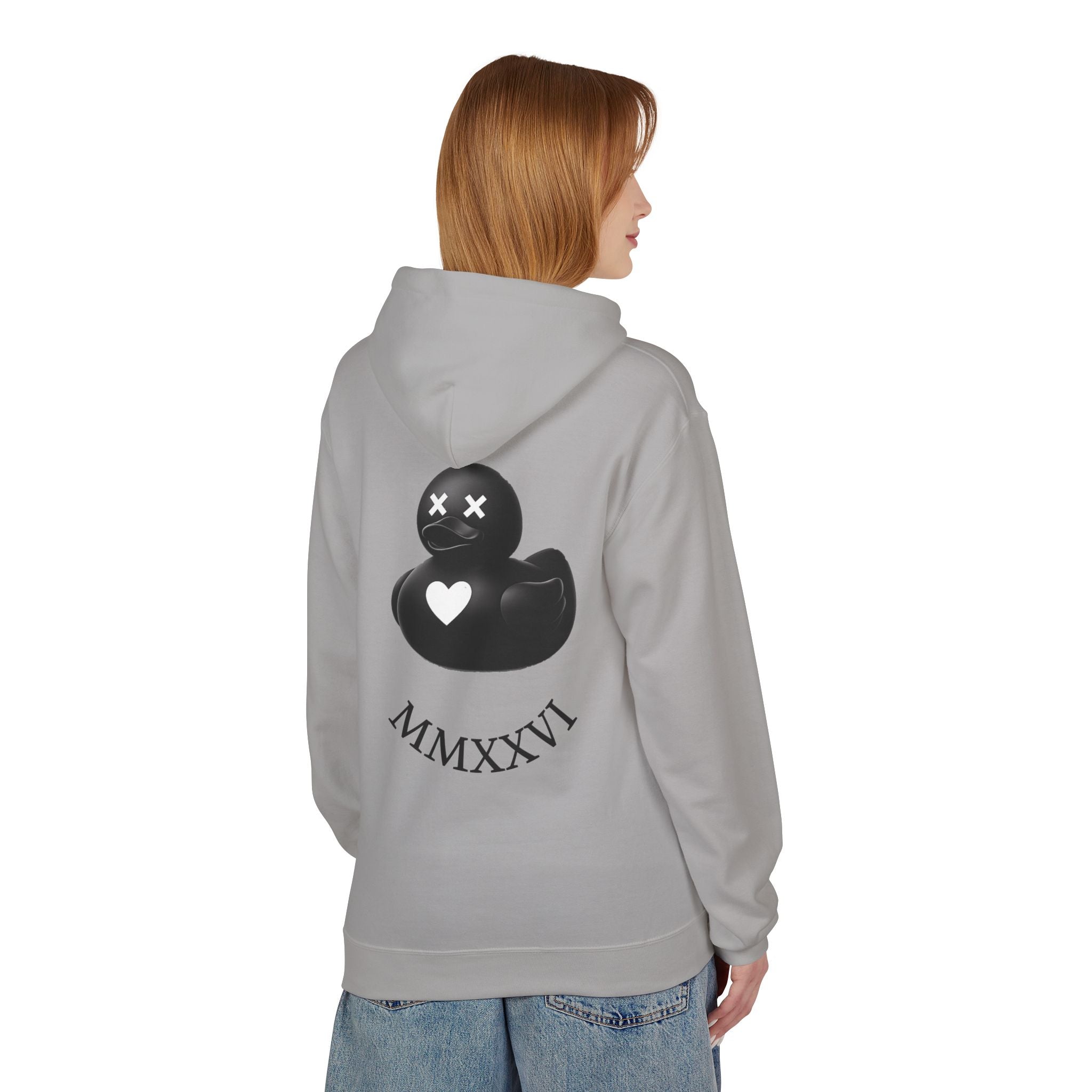 Copy of Unisex Midweight Fleece Emo Duck Hoodie